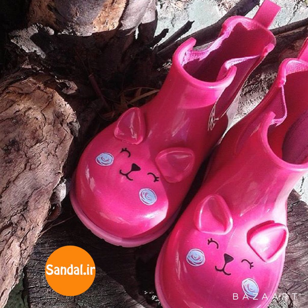 IMG 0126 عمده - بوت نورادی زاکسی مدل 17377 - صورتی - سایز 19 تا 26