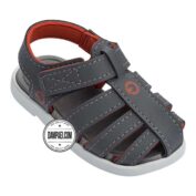 عمده صندل بچگانه cartago - اورجینال - طوسی - سایز 19-24 - کد 11210 - 24644