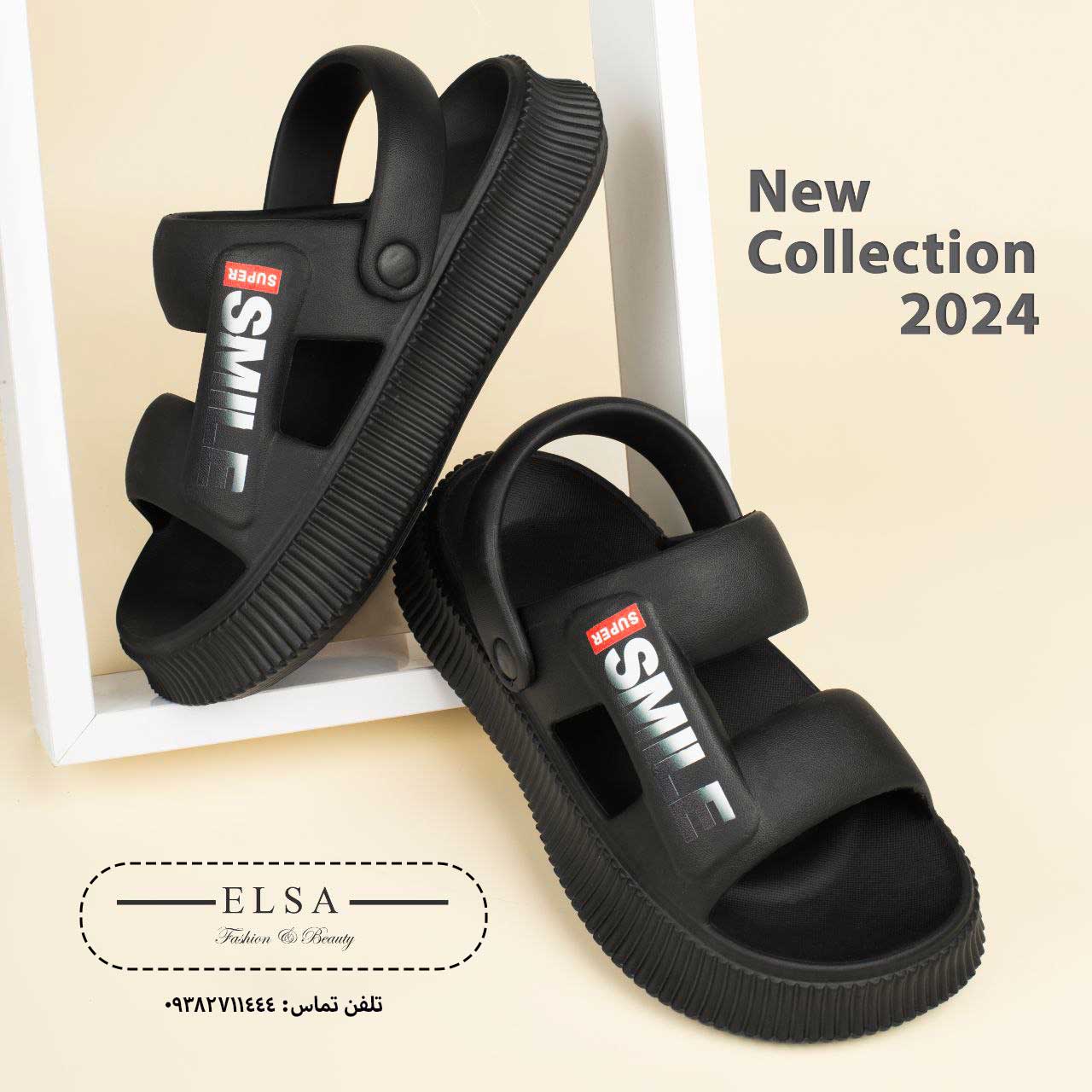 عمده صندل زنانه مدل السا - الوان - سایز 37-40 - کد 1909