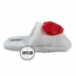 عمده - دمپایی پولیشی زنانه مدل قلبی - الوان - سایز 37-40 - کد 2003