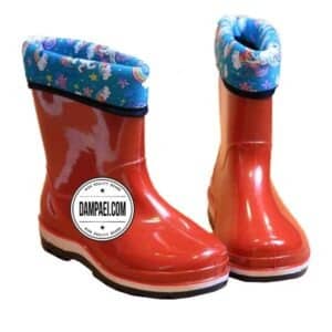 چکمه نقلی خزدار - عمده - پسرانه دخترانه - الوان - سایز 20-25 - کد 1137