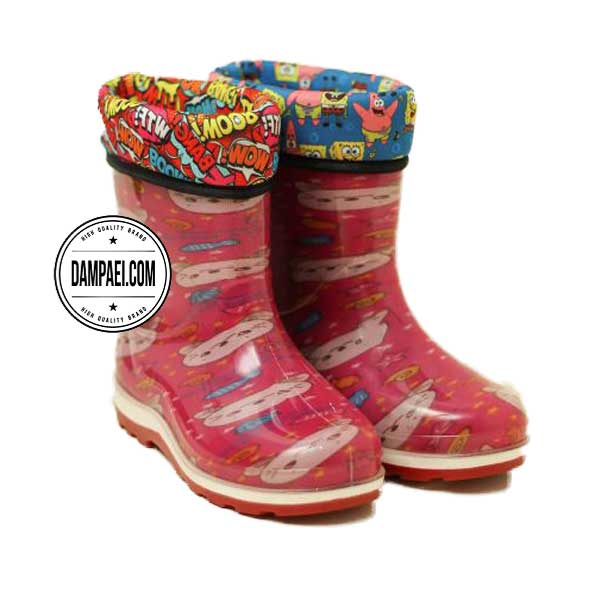 عمده - چکمه فانتزی خزدار - دخترانه پسرانه - الوان - سایز 30-35 کد 1138