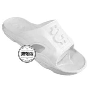 عمده - دمپایی بیمارستانی مردانه مدل دلار - سفید - سایز 40-45 - کد 2200