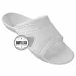 عمده - دمپایی بیمارستانی مردانه مدل رادین - سفید - سایز 40-45 - کد 2203