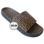 عمده - دمپایی مردانه مدل فندی - الوان - سایز 40 تا 45 - کد 11133