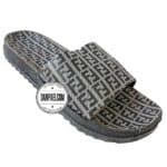 عمده - دمپایی مردانه مدل فندی - الوان - سایز 40 تا 45 - کد 11133