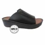 دمپایی عربی - عمده - مدل النخل - مشکی - سایز 40 تا 46 - کد 1406