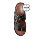 دمپایی عربی - عمده - مدل الدوحه - مشکی - سایز 40 تا 46 - کد 1408