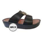 دمپایی عربی - عمده - مدل بحرینی - مشکی - سایز 40 تا 46 - کد 1409