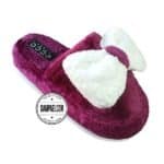 عمده - دمپایی پولیشی زنانه مدل پاپیونی - الوان - سایز 37-41 - کد 2101