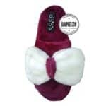 عمده - دمپایی پولیشی زنانه مدل پاپیونی - الوان - سایز 37-41 - کد 2101