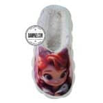 دمپایی پولیشی بچگانه - عمده - مدل دختر کفش دوزکی - الوان - سایز 22-29 - کد 2205 - Image 6