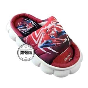 دمپایی پولیشی بچگانه - عمده - مدل مرد عنکبوتی - الوان - سایز 22-29 - کد 2206