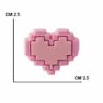 عمده - جیبیتز مدل قلبی - سایز 2.5 * 2.5 - کد 8887