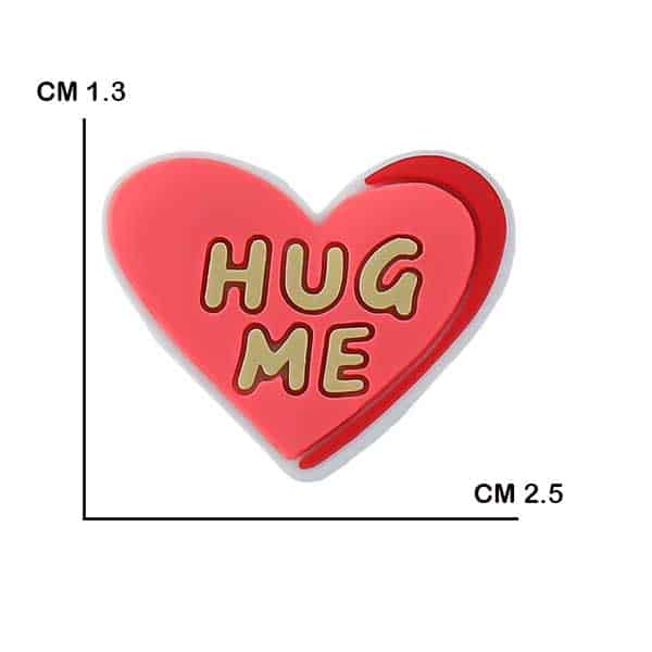 عمده - جیبیتز مدل ولنتاین - سایز 2.5 * 1.3 - کد 9660